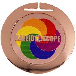 70MM COPPER MODERN ROUND MEDAL 